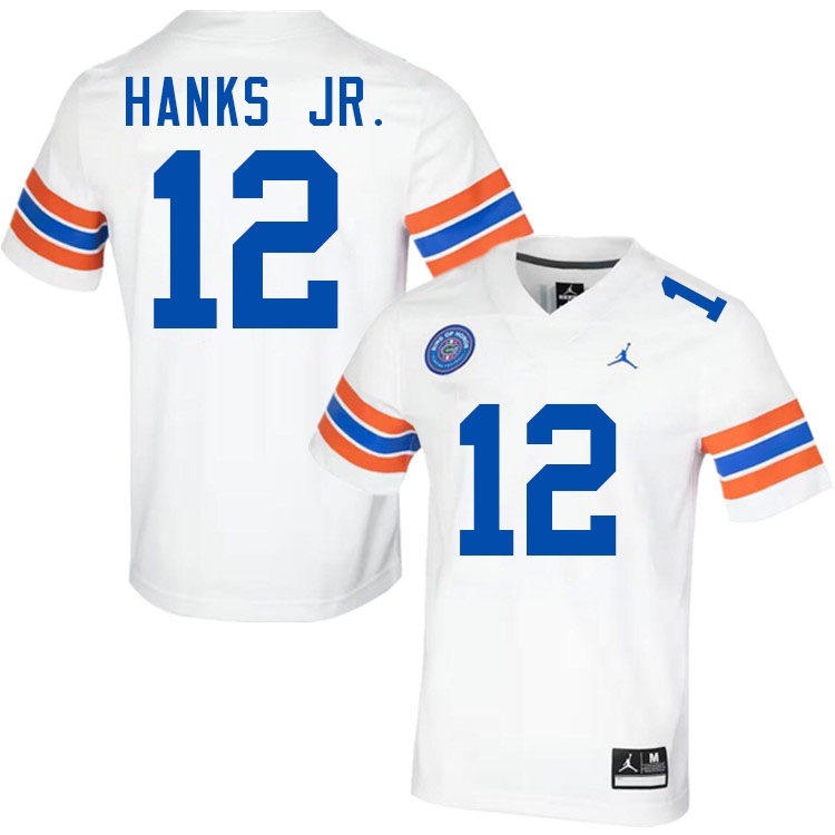 Ben Hanks Jr. Florida Jersey,Florida Gators #12 Ben Hanks Jr. Uniforms,Jersey Youth-Throwback White